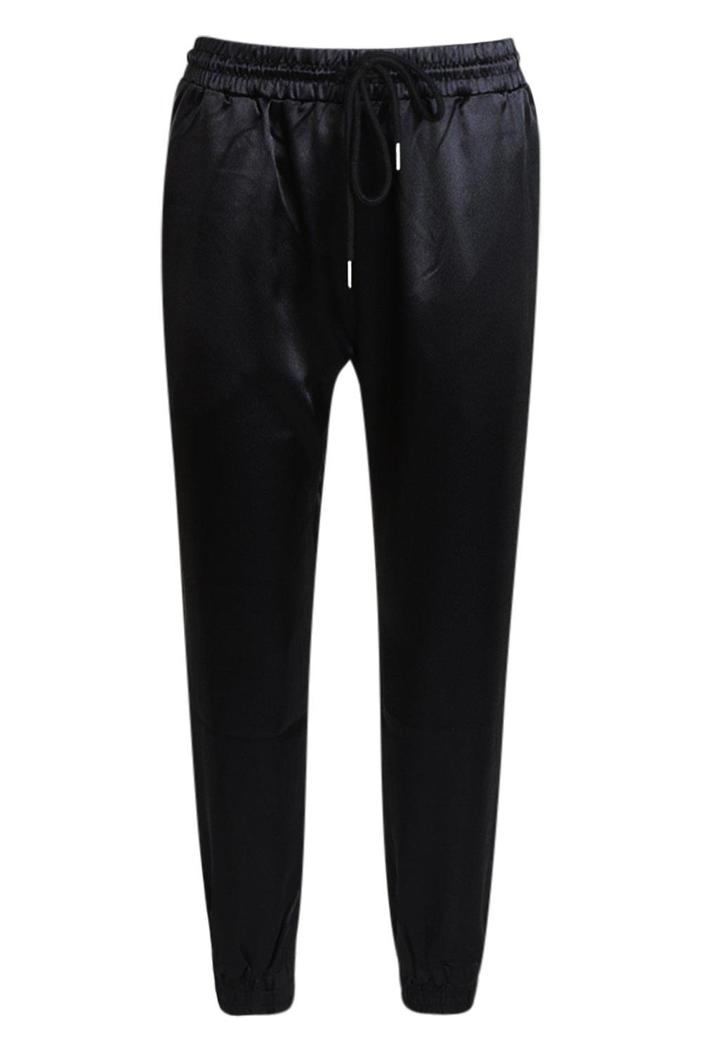 Boohoo 2024 satin joggers