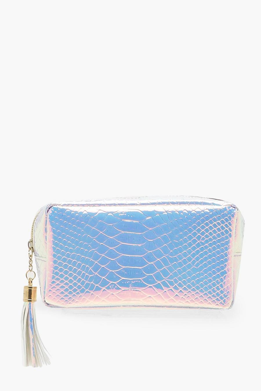 Holographic Mermaid Small Makeup Bag image number 1