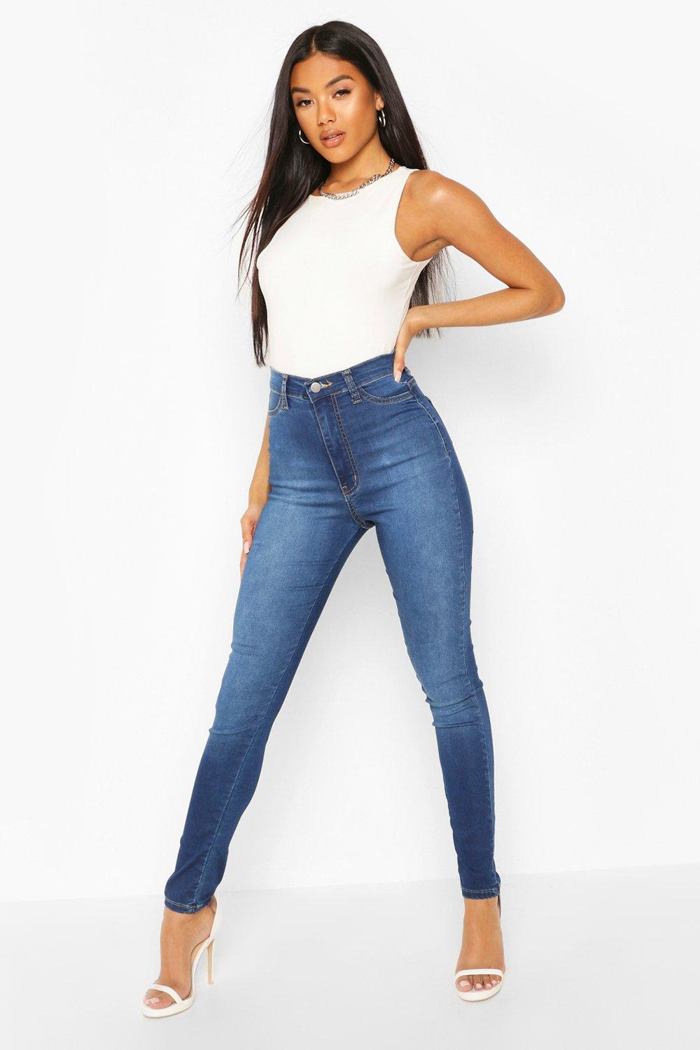 jeans super high waist