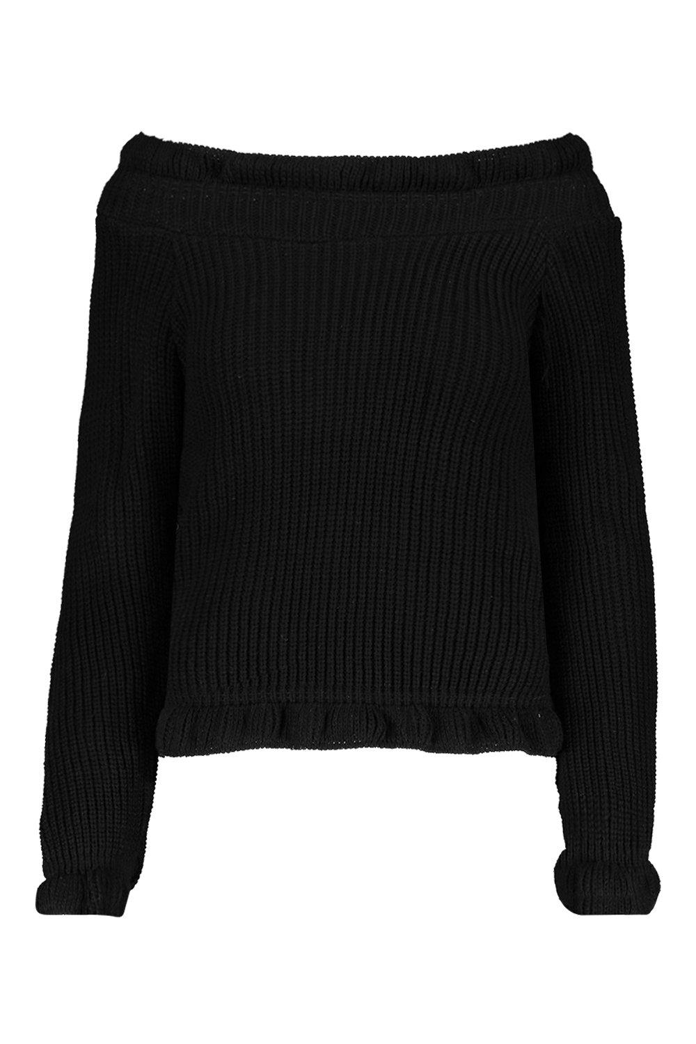 bardot knitted jumper