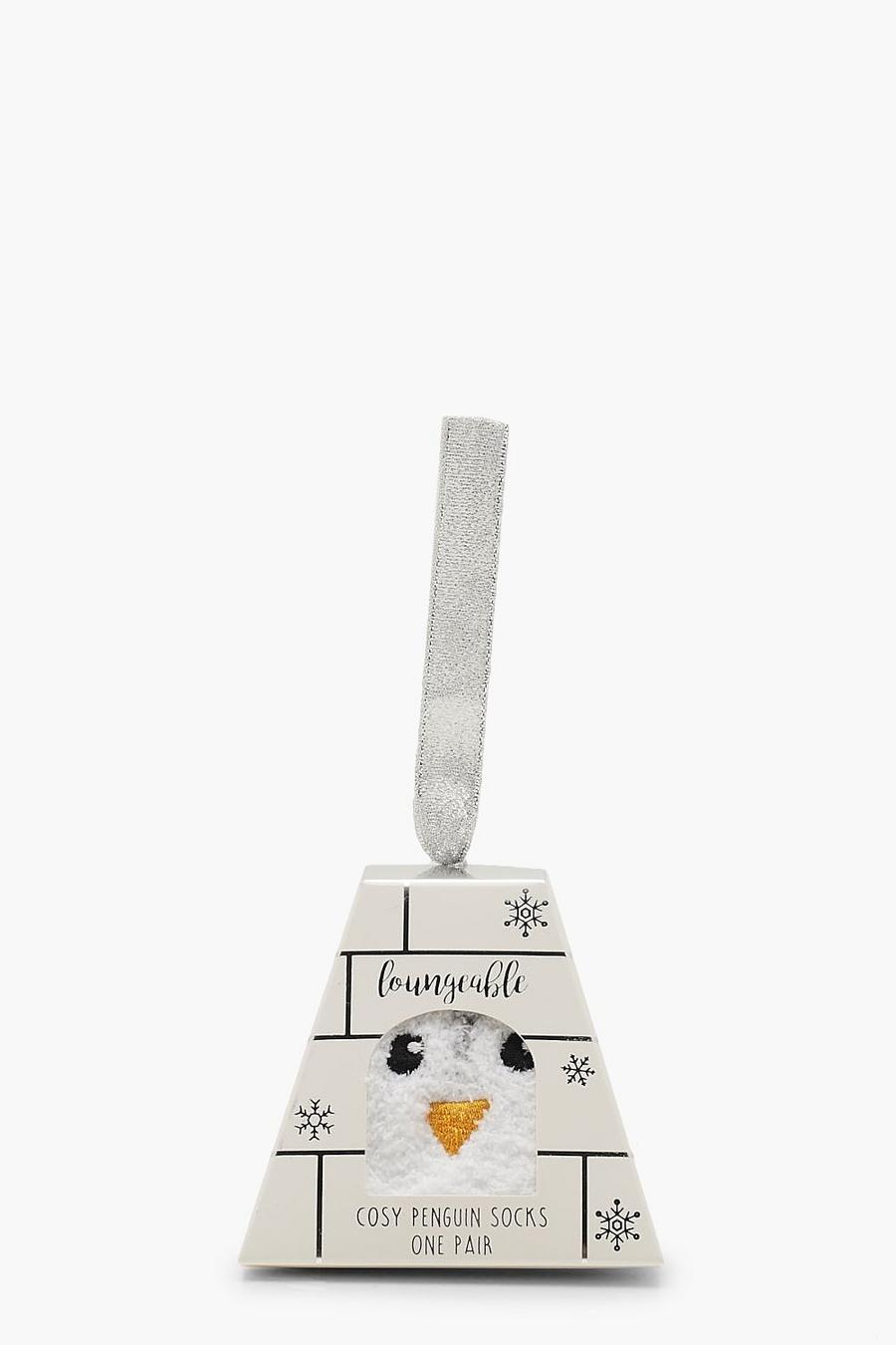 Boîte-cadeau chaussettes de Noël pingouin image number 1