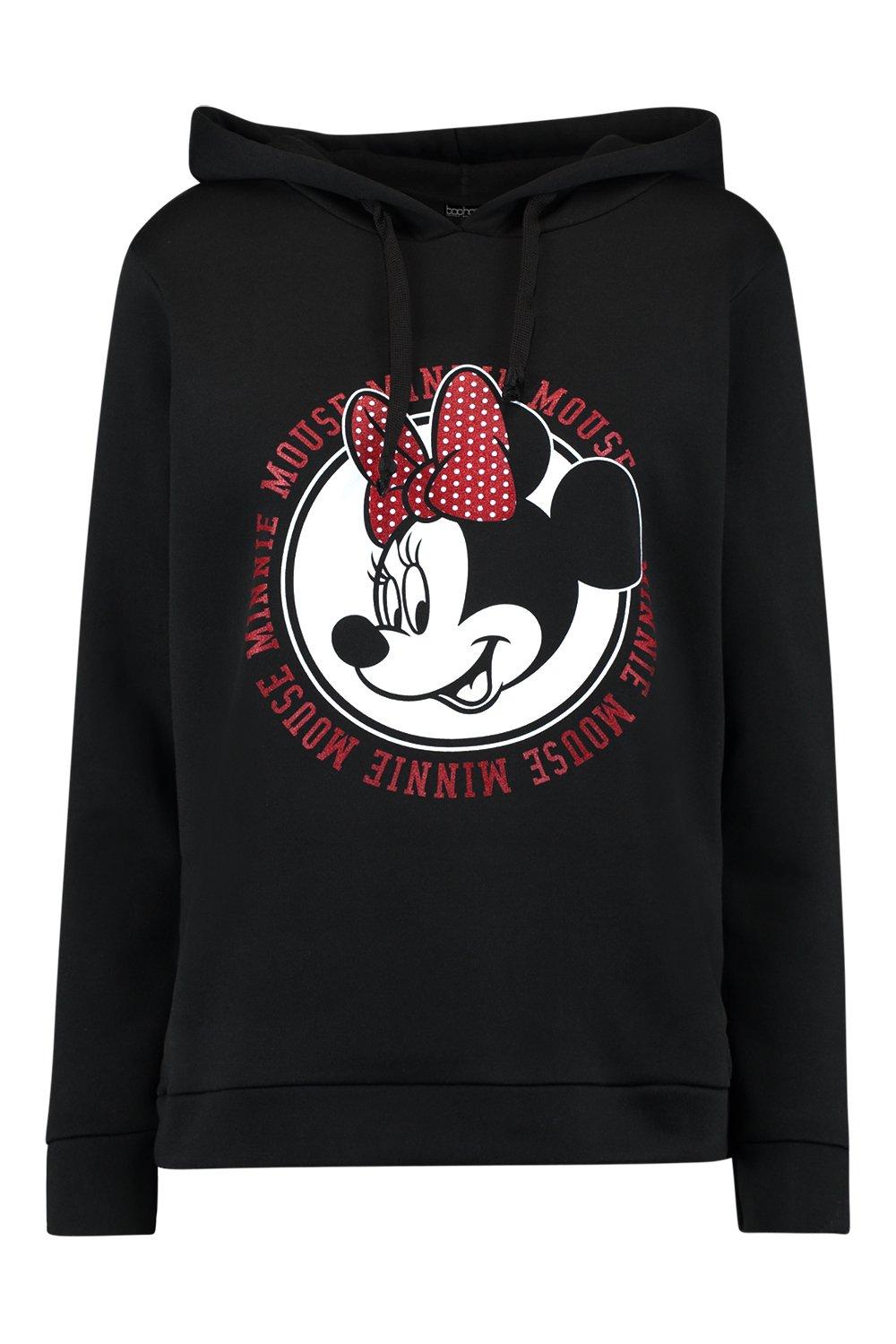 Minnie mouse store hoodie women's