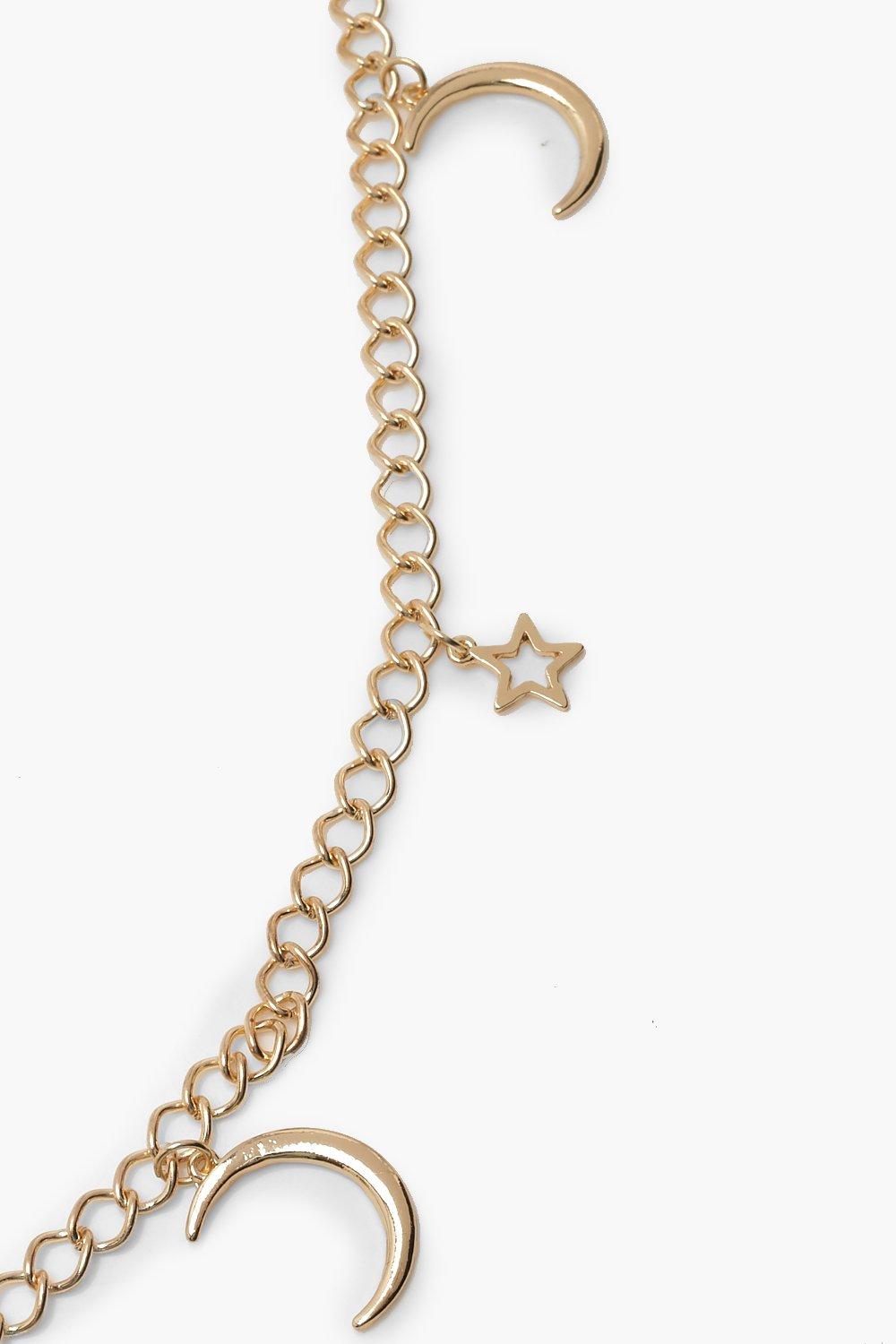 Moon & Stars Chain Belt