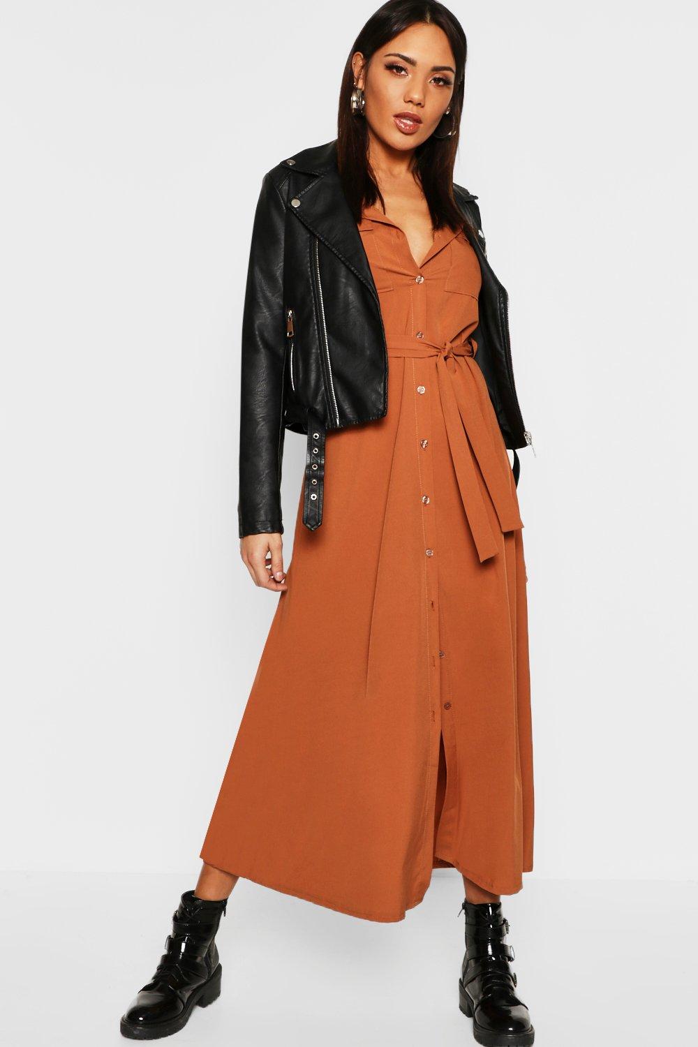 Maxi Utility Dress