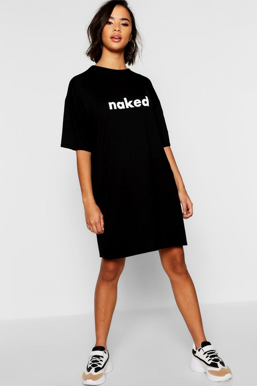 Oversized Naked T-Shirt-Kleid image number 1
