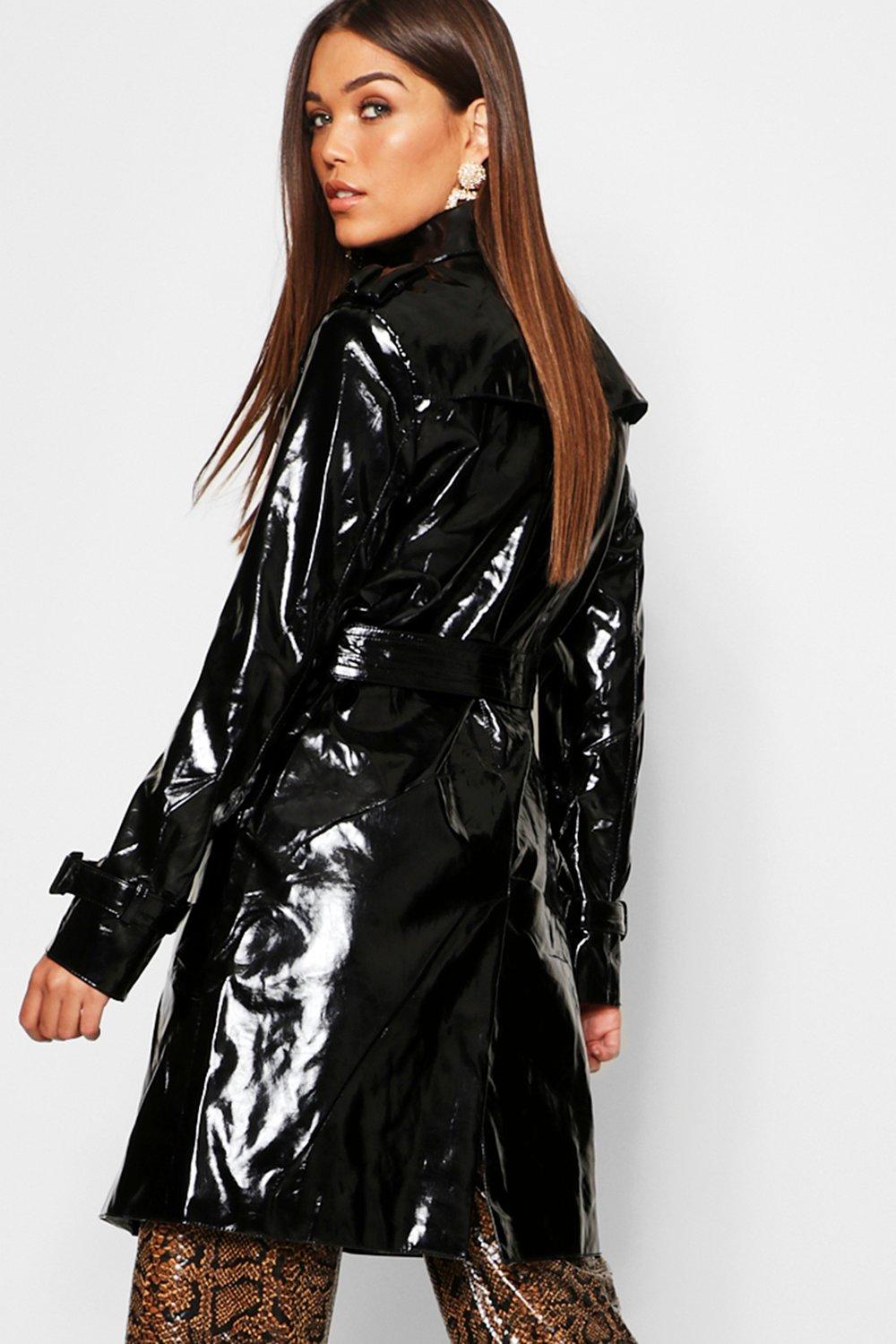 trench coat pvc
