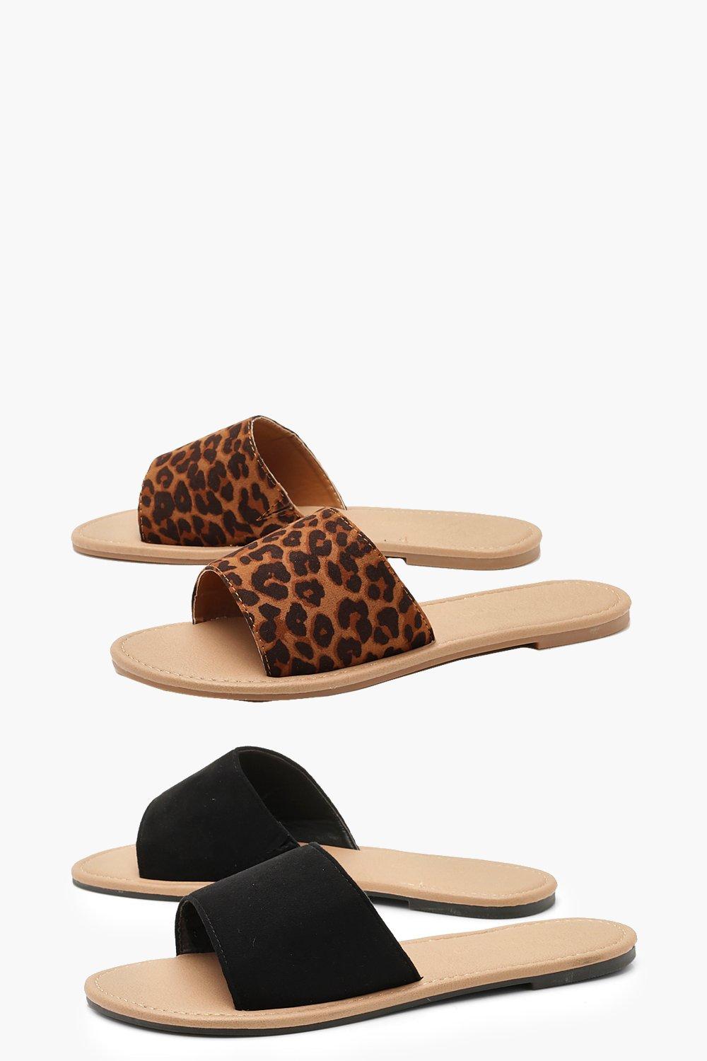 2 Pack Basic Slides boohoo CA