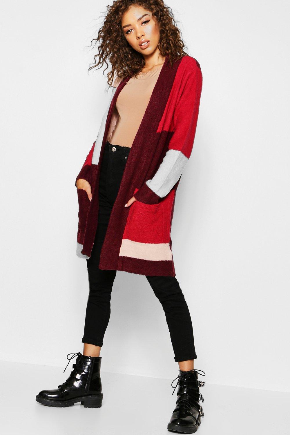 colour block cardigan uk