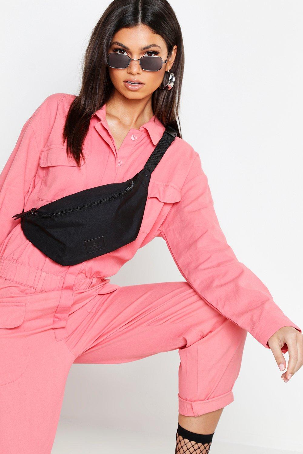 Boohoo pink cheap boiler suit