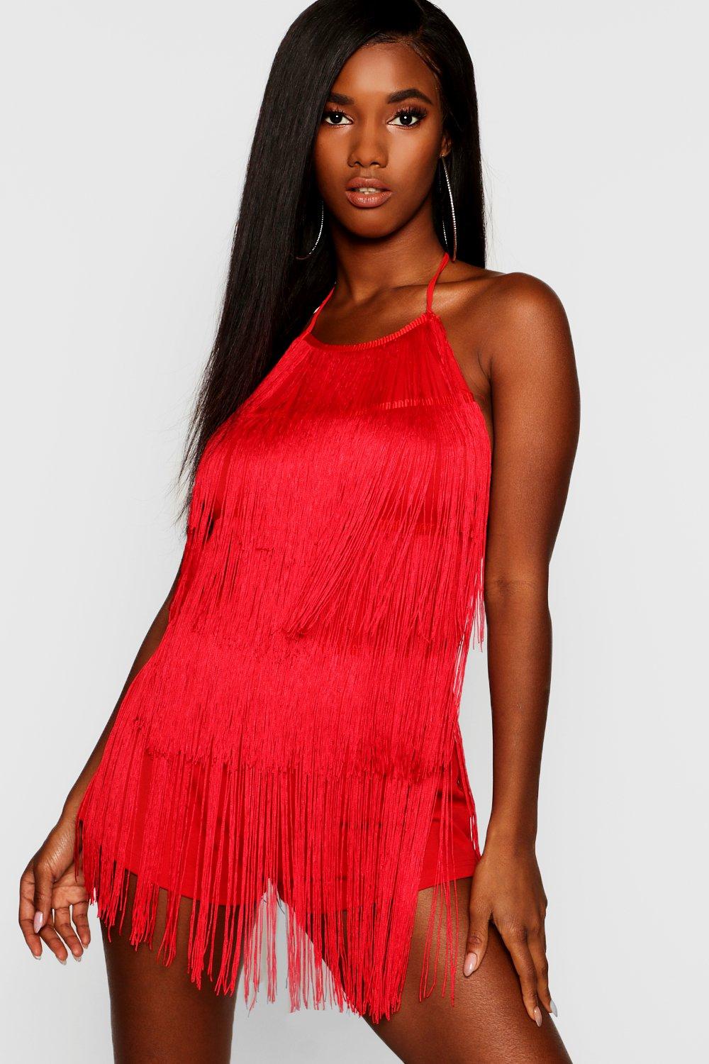 fringe playsuit uk