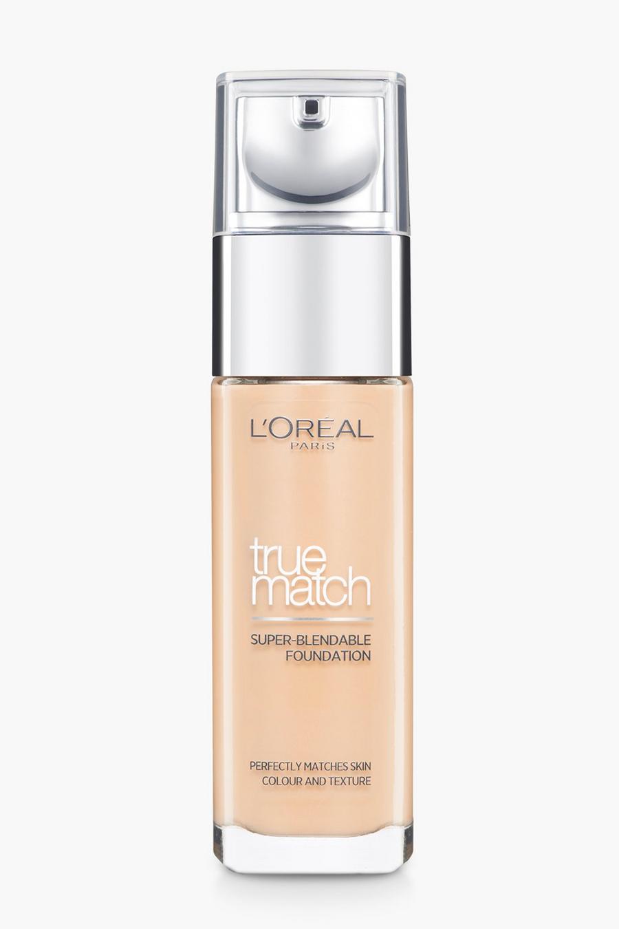 L'Oréal Paris True Match Liquid Foundation 3W Golden Beige, SPF 17, 30ml image number 1