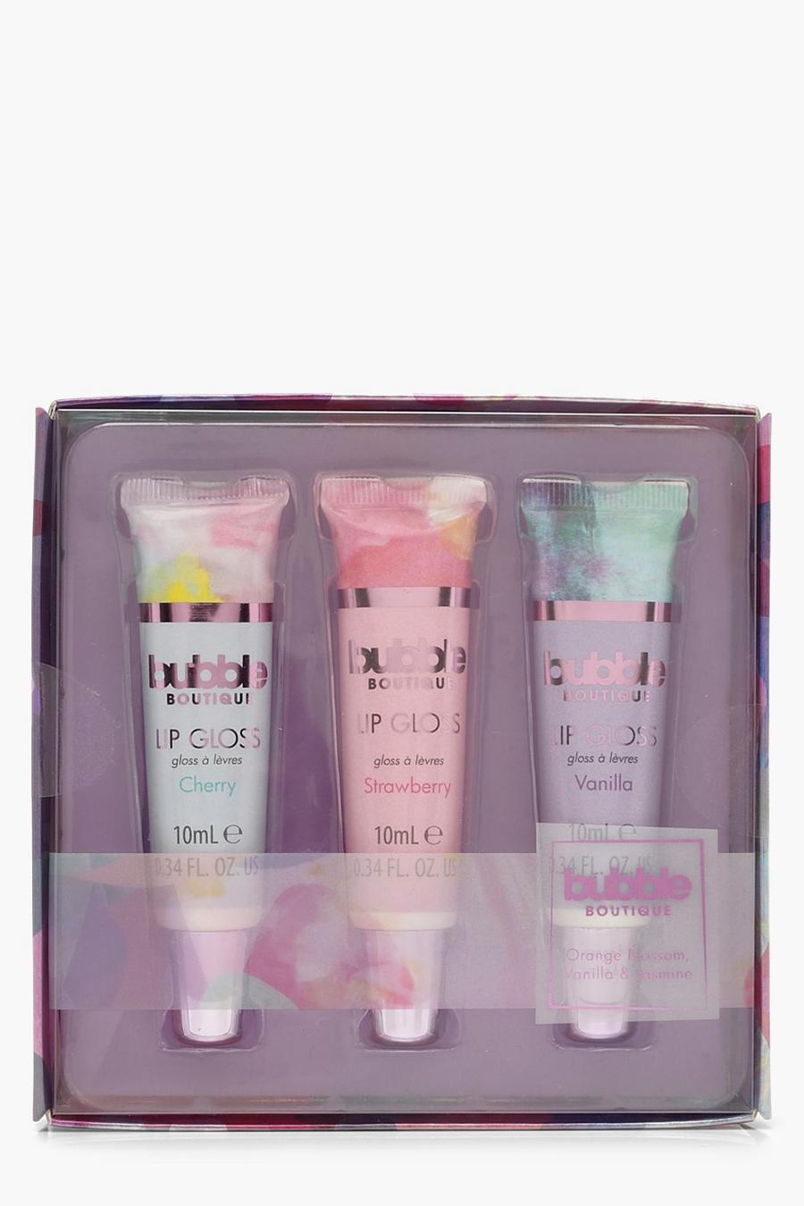 Pink Bubble Boutique 3 Lip Gloss Set image number 1