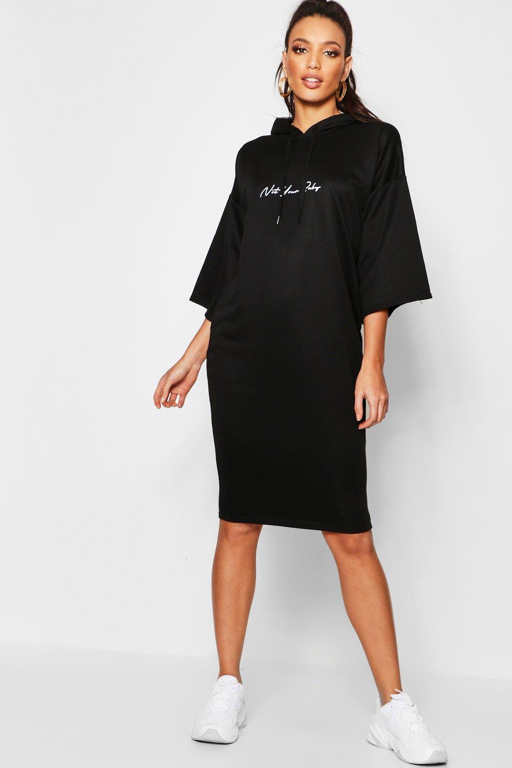 sweatshirt midi dress