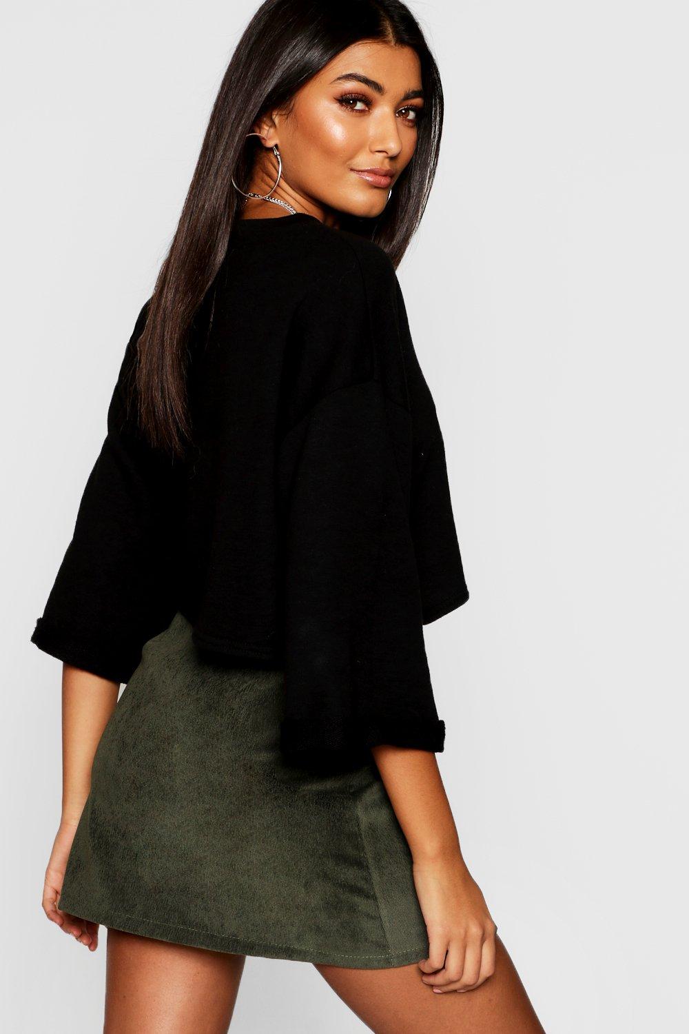 Jumbo cord skirt sales