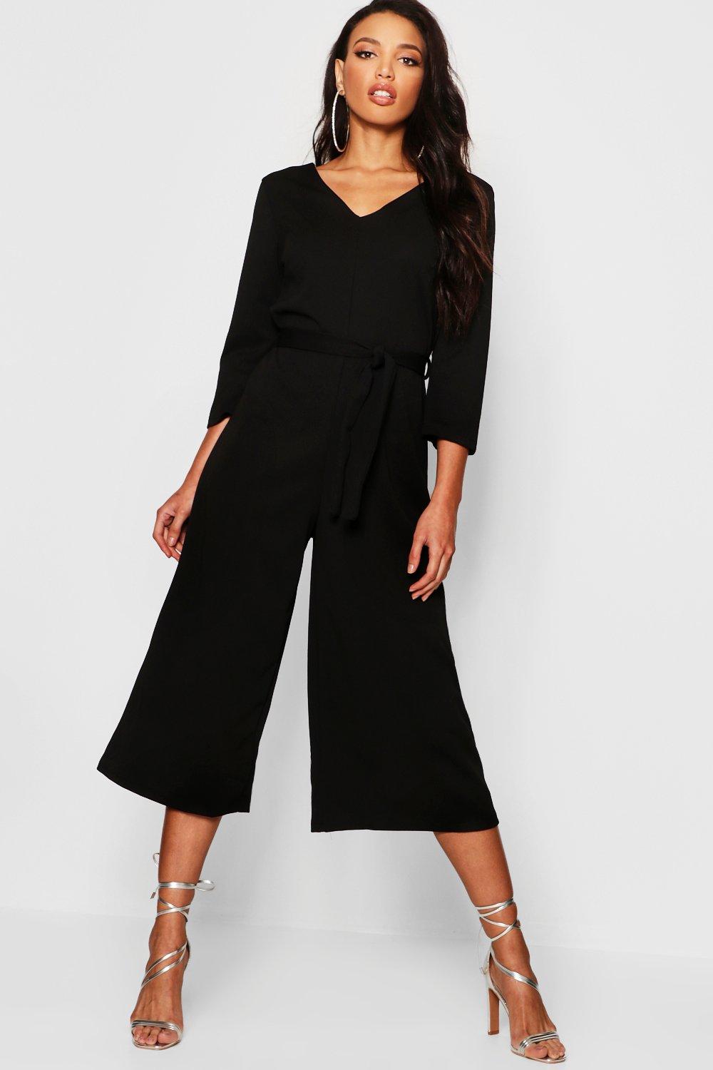 long sleeve wide leg jumpsuit uk