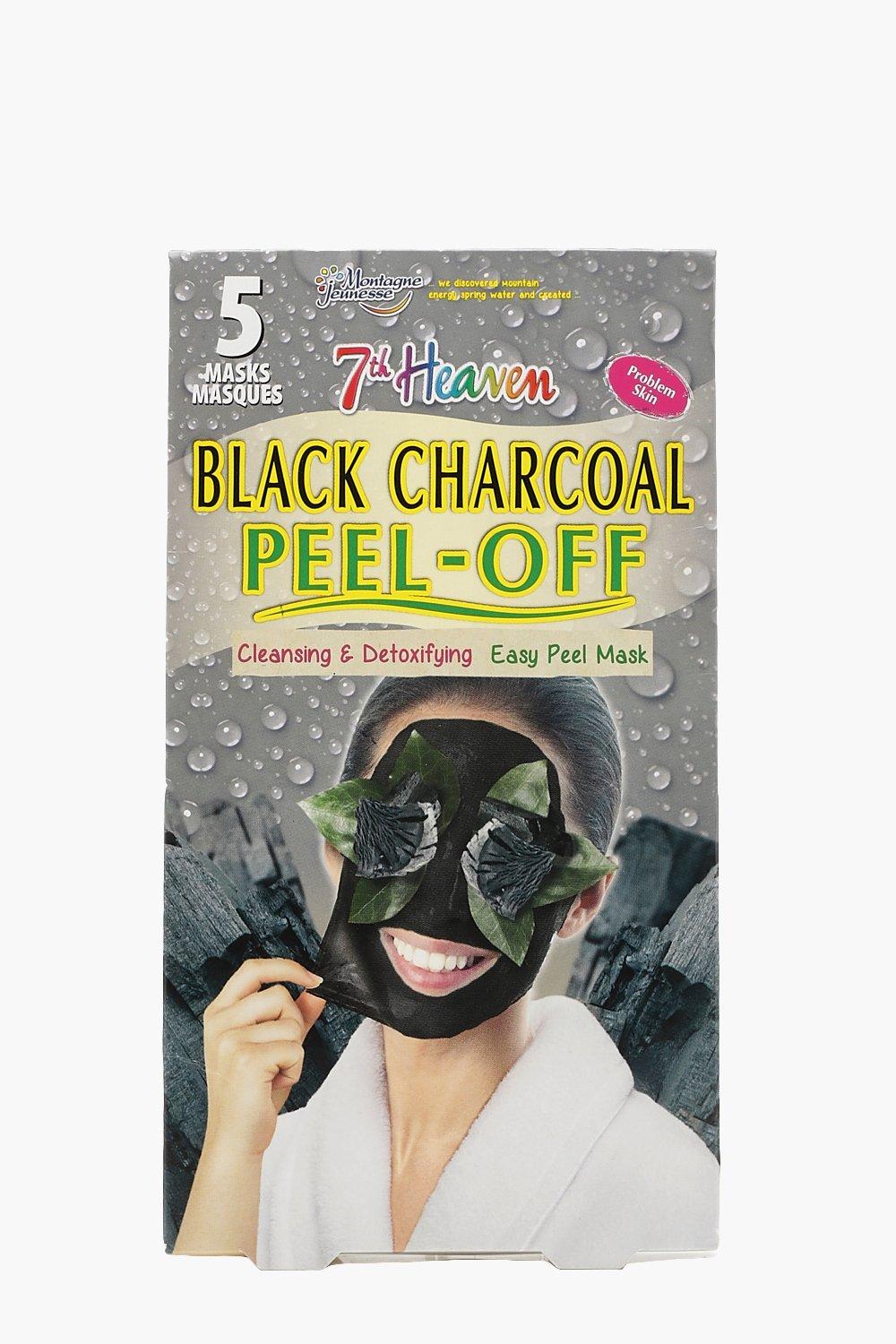 5 Pack Charcoal Peel Off Face Mask | Boohoo UK