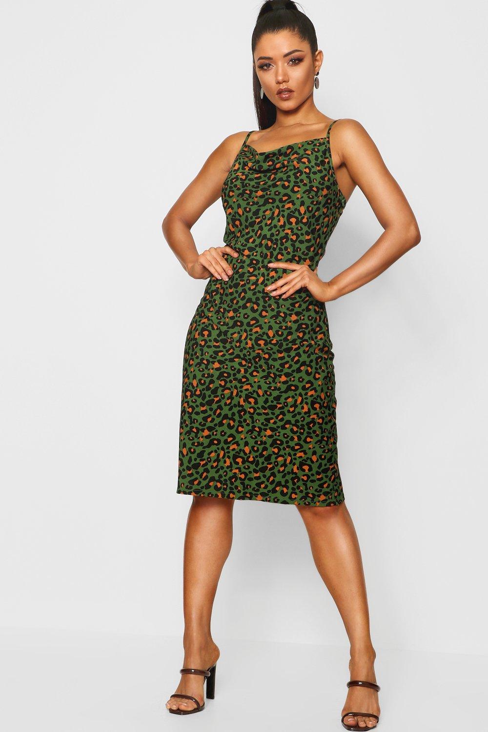 boohoo slip dress