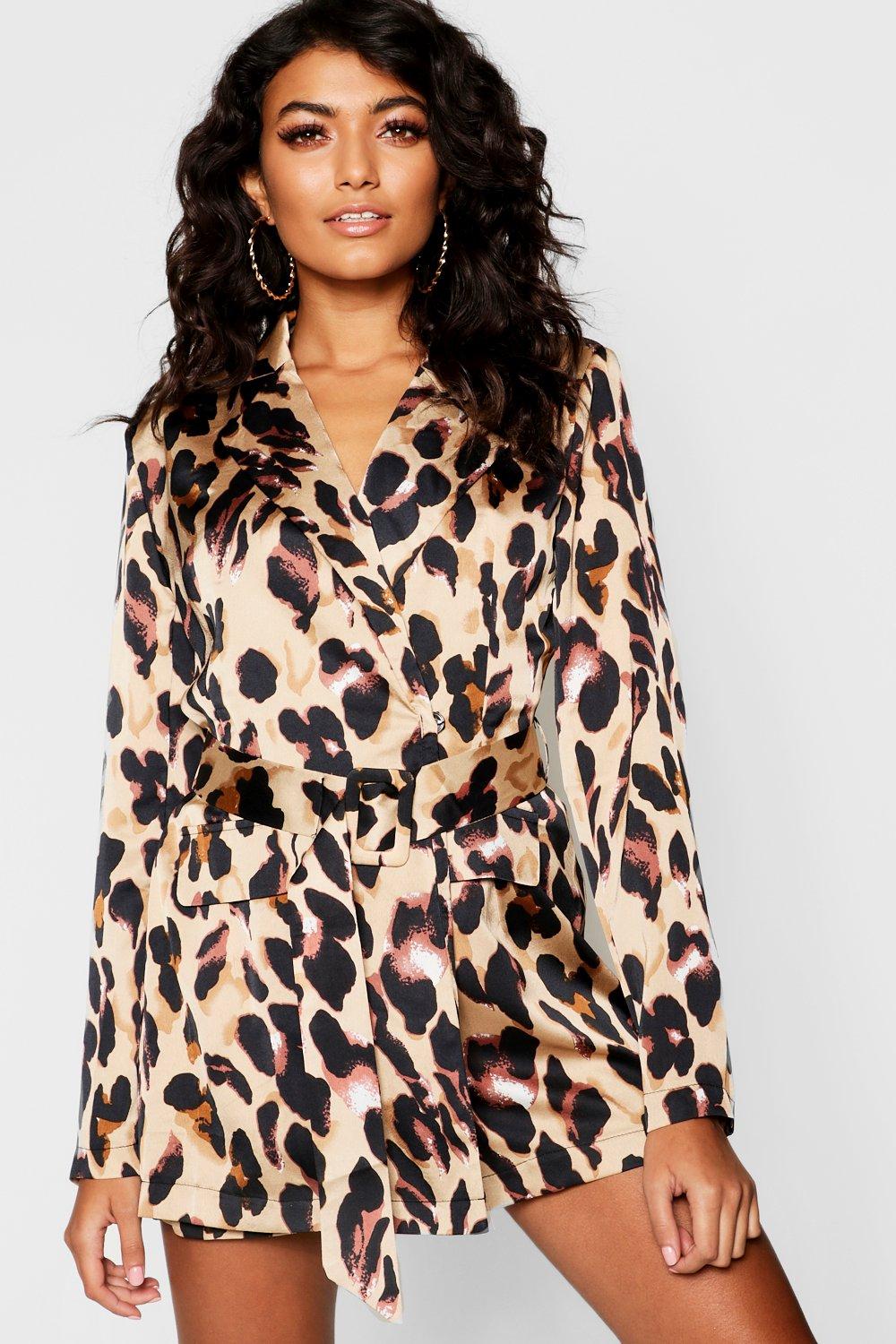 boohoo blazer playsuit