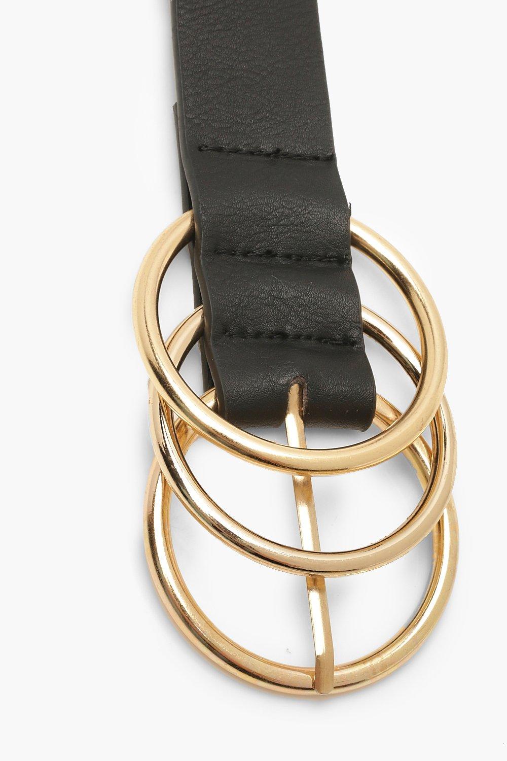 Double gold sale ring belt