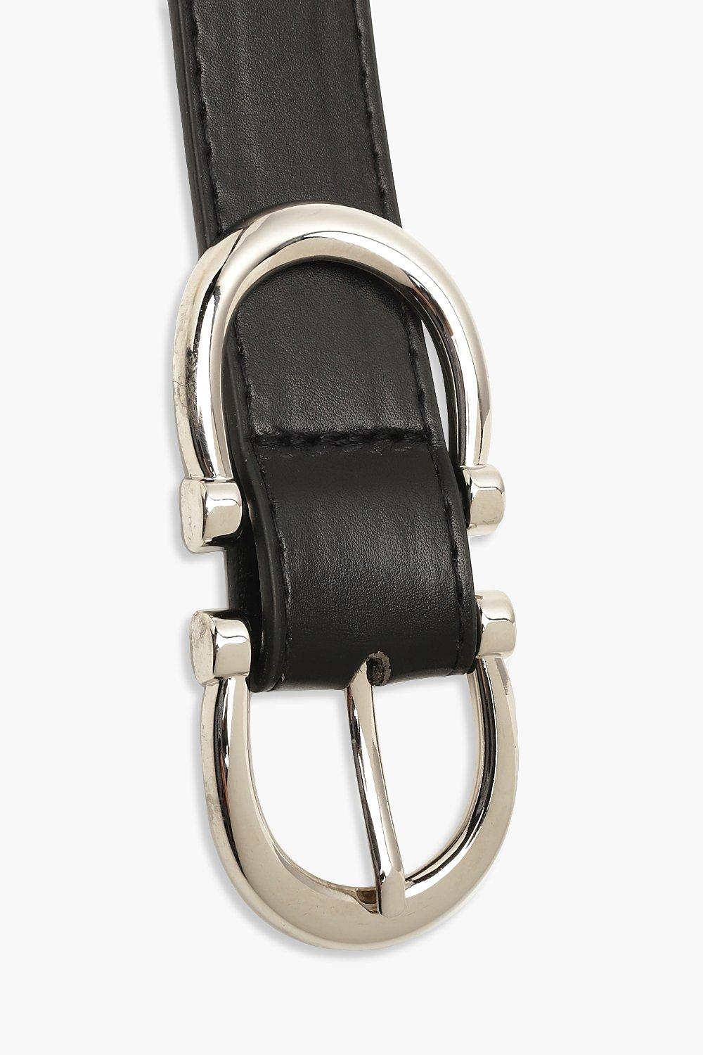 Ceinture a anneau double fer a cheval