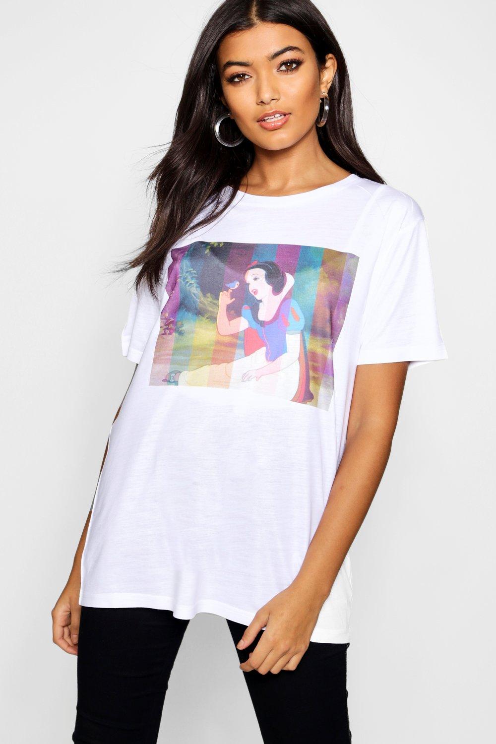 snow white tee shirt