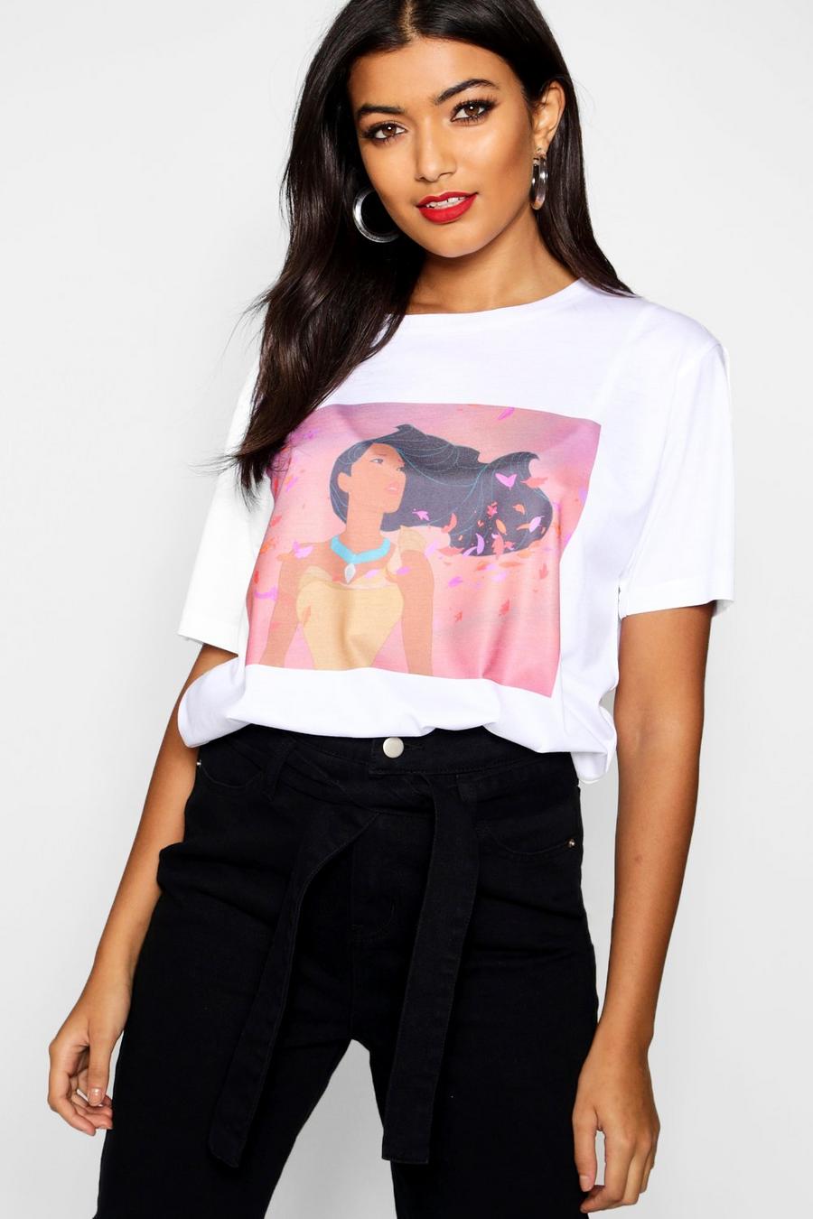 T-Shirt de princesse Pocahontas Disney, Blanc image number 1