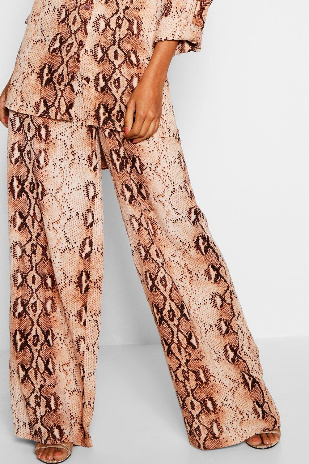 snake print boohoo