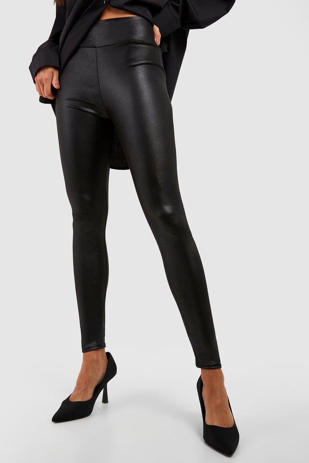 Spanx - Faux Patent Leather Leggings - Blue Jeans and Bikinis Boutique