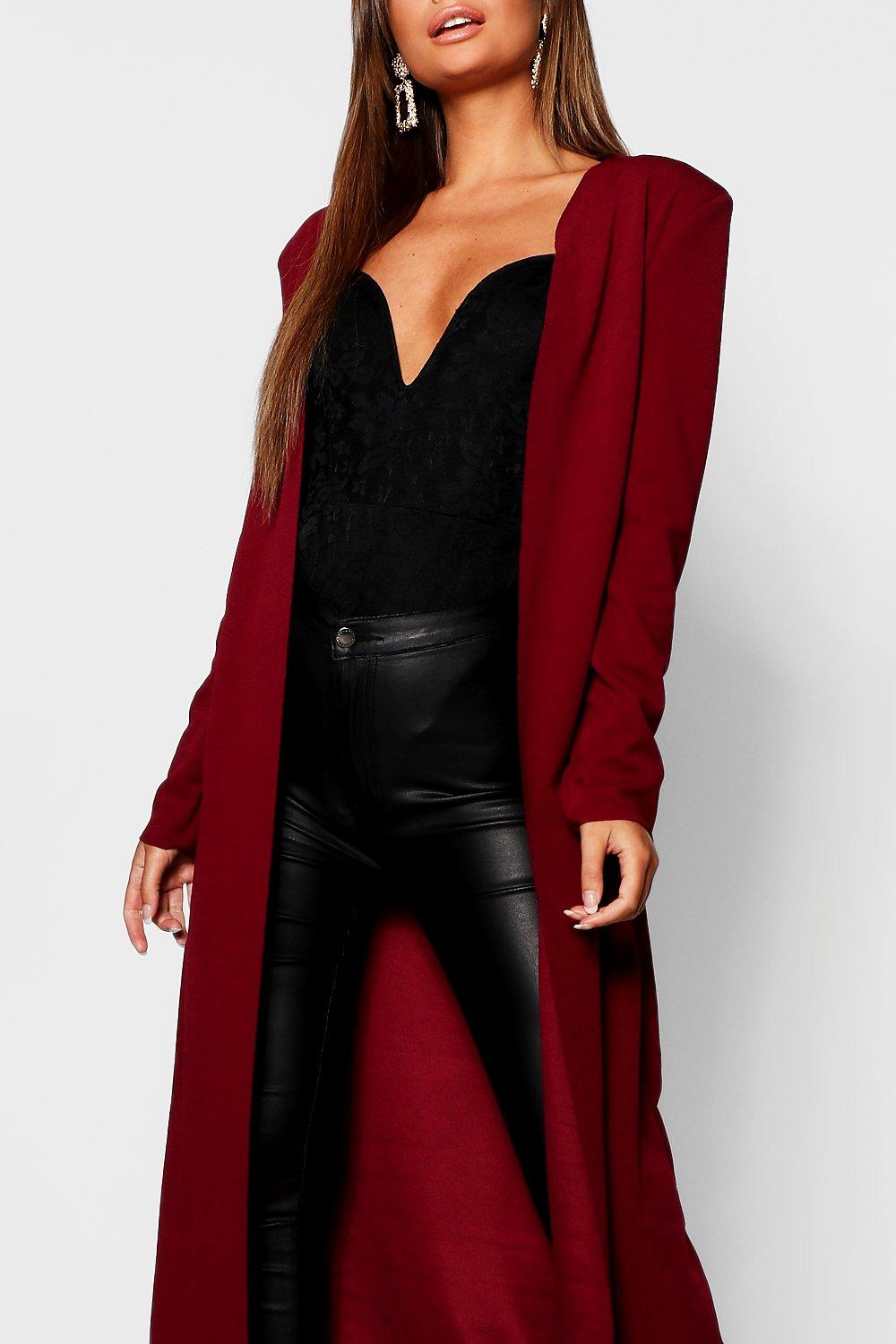 Maxi duster jacket best sale