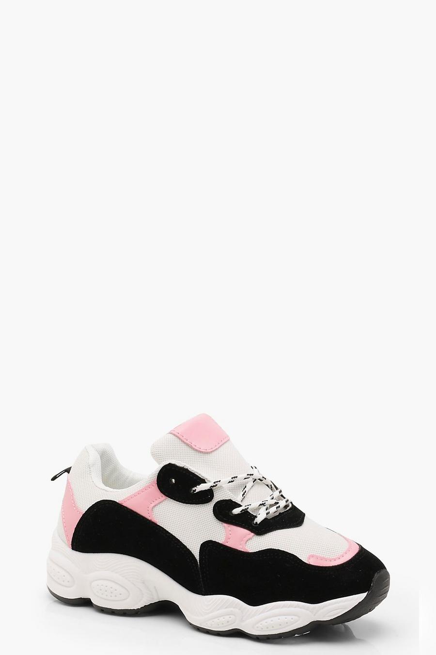 Colour Block Chunky Sneakers image number 1