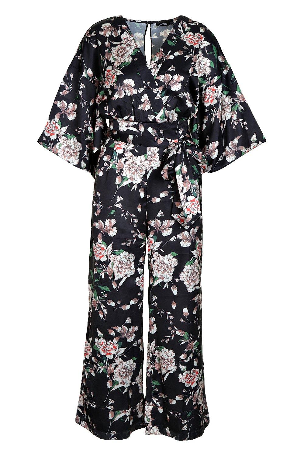 floral kimono jumpsuit