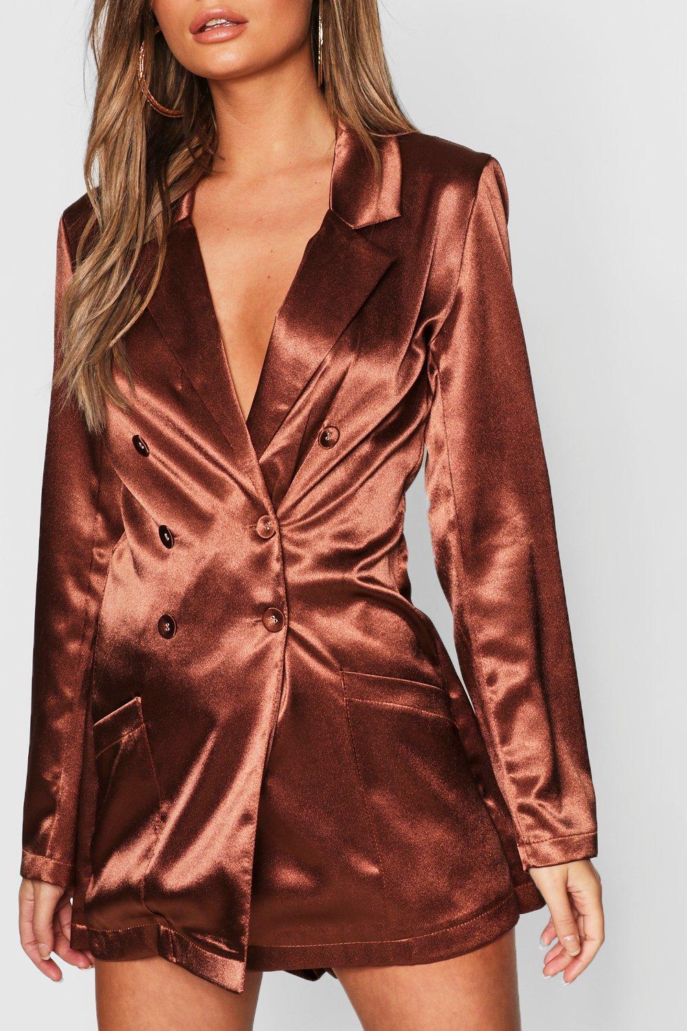 red blazer playsuit