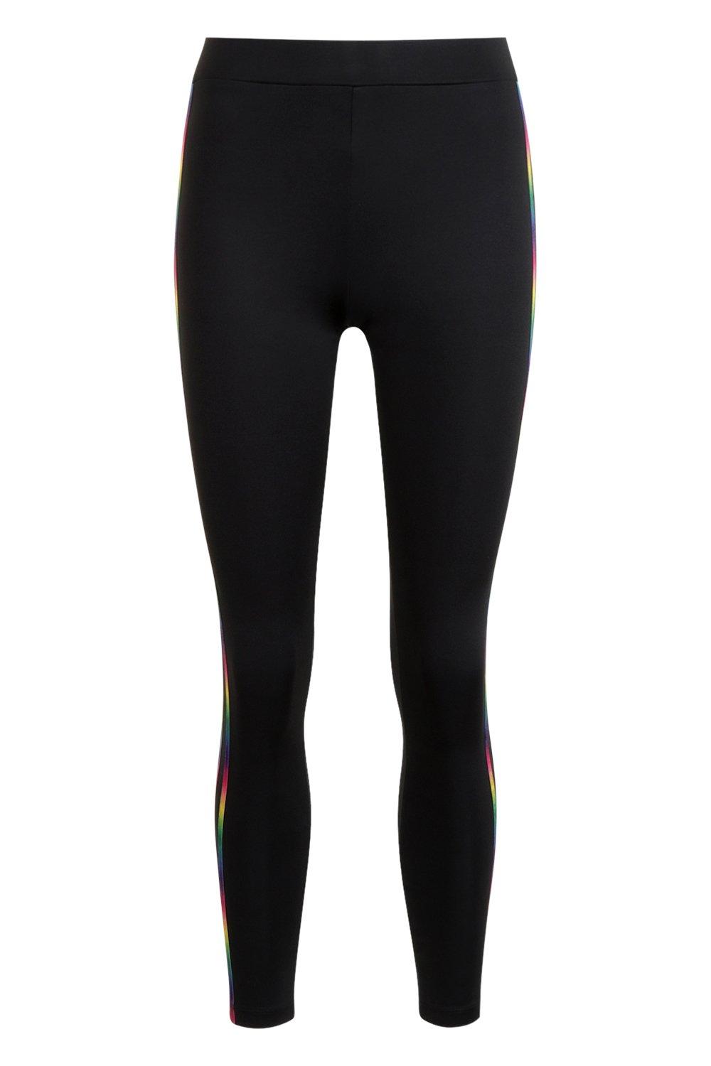 Boohoo 2025 rainbow leggings