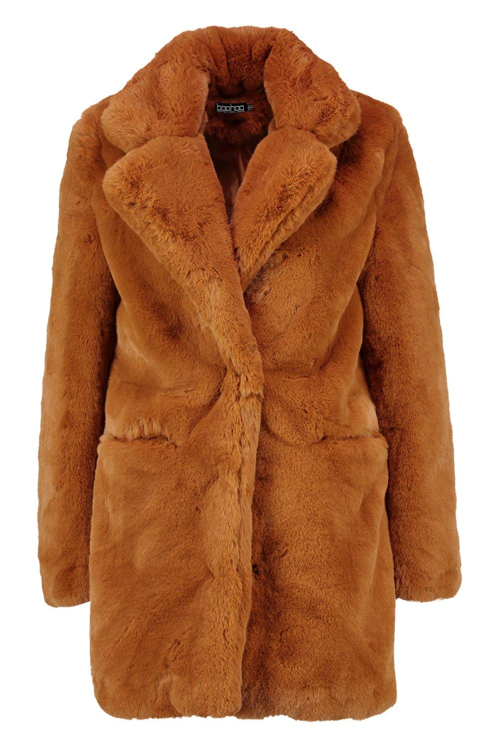 Boutique Faux Fur Coat