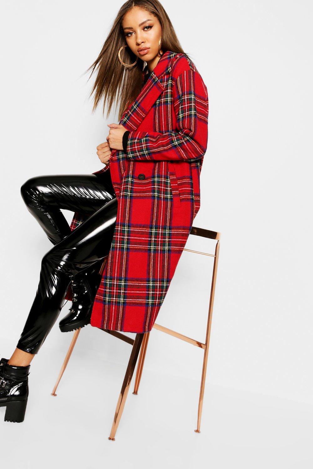 Next hot sale tartan coat