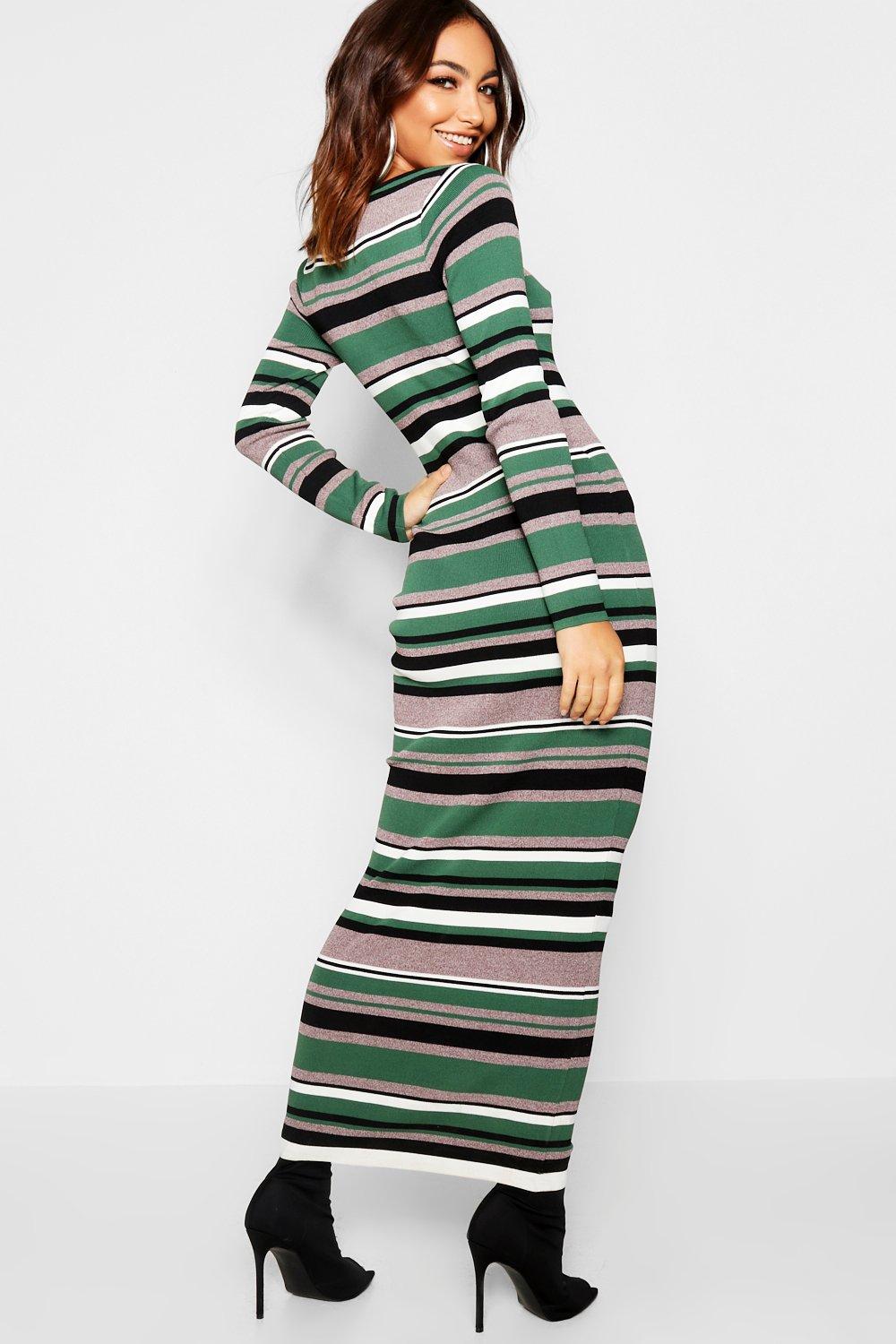 Horizontal shop striped dress