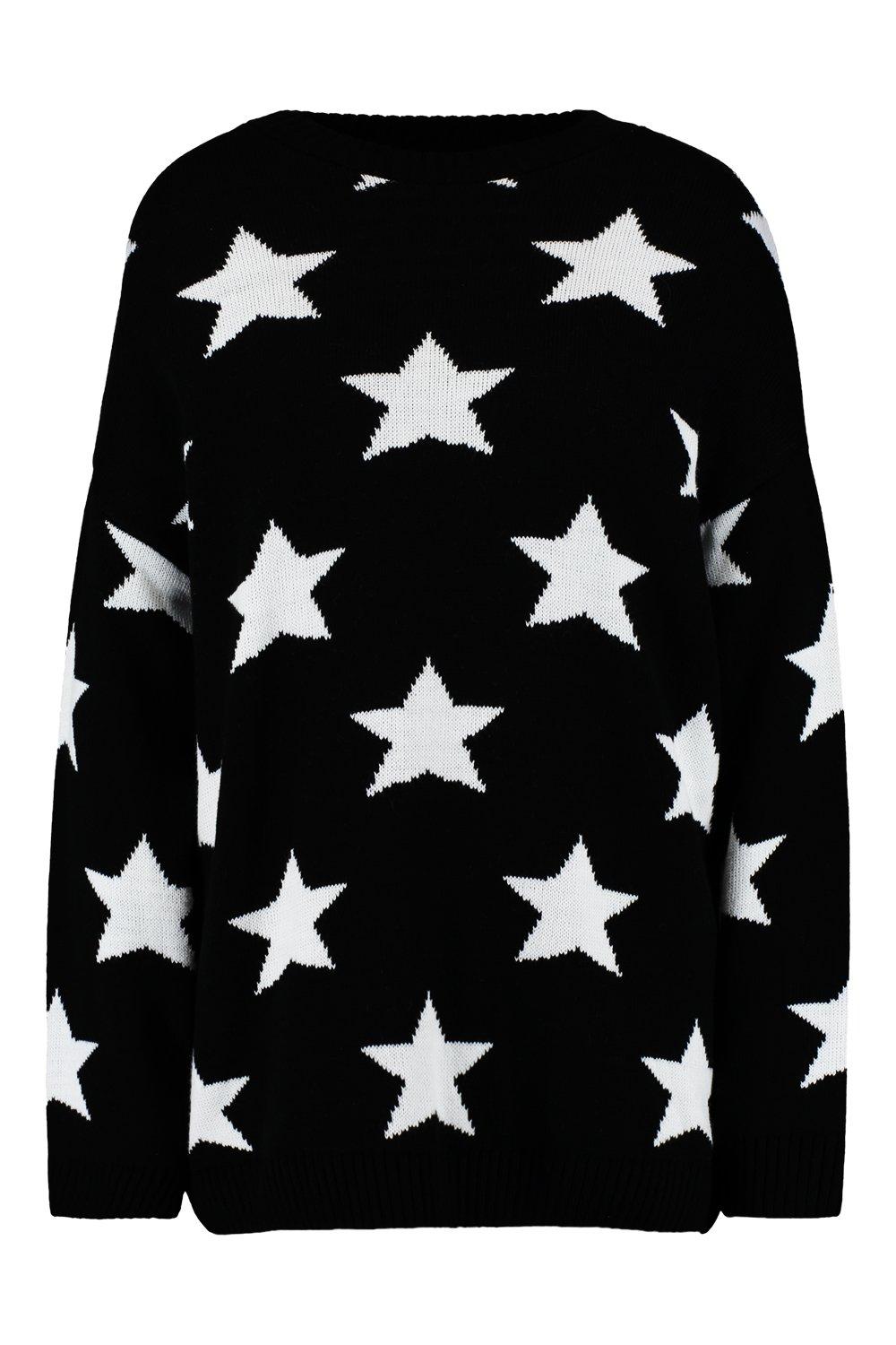 Oversized star jumper best sale