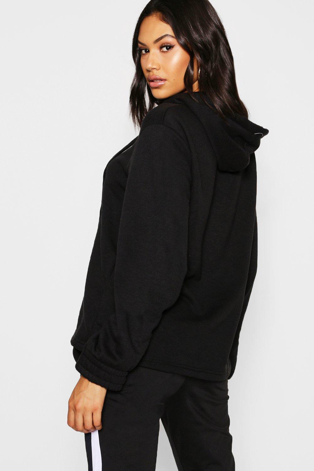 Mens pleated sleeve on sale hoodie