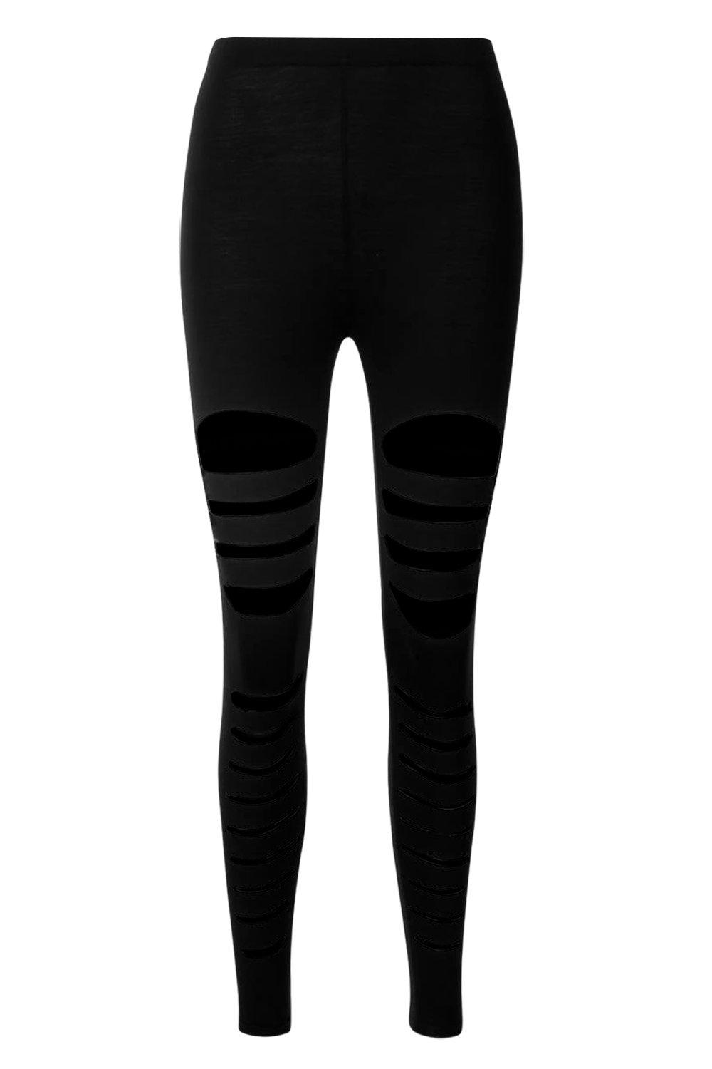 Women's Halloween Slash Ripped Leggings