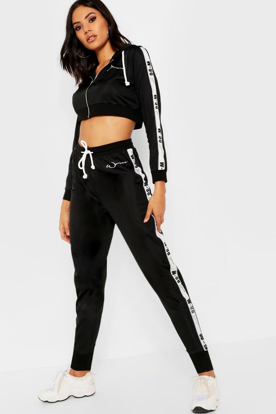 Fit Woman Crop Hoody & Jogger Set image number 1