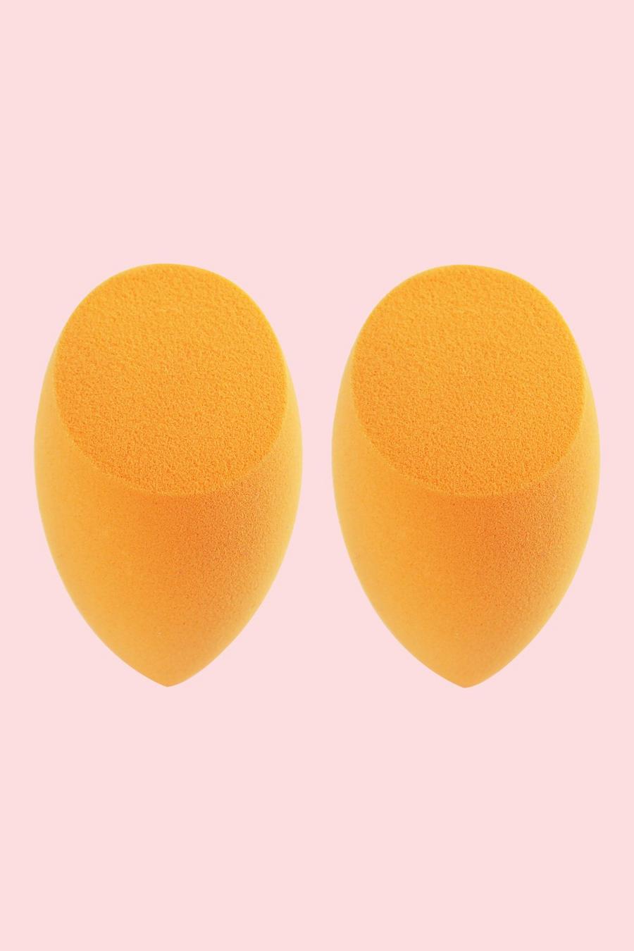 Pack de 4 esponjas de maquillaje de Real Techniques, Naranja