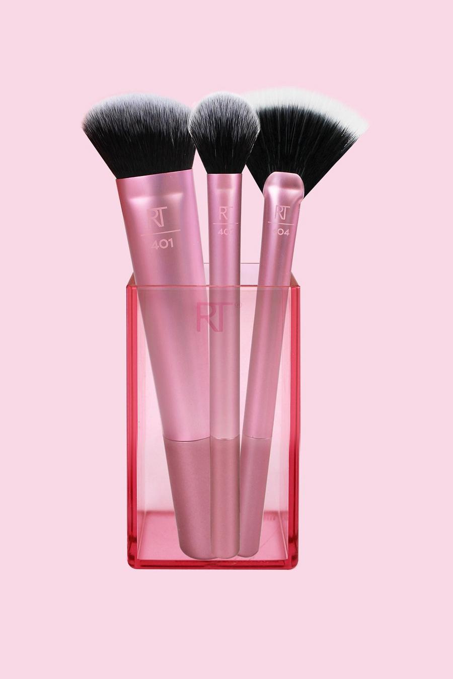 Pink rose Real Techniques Sculpting Brush Set
