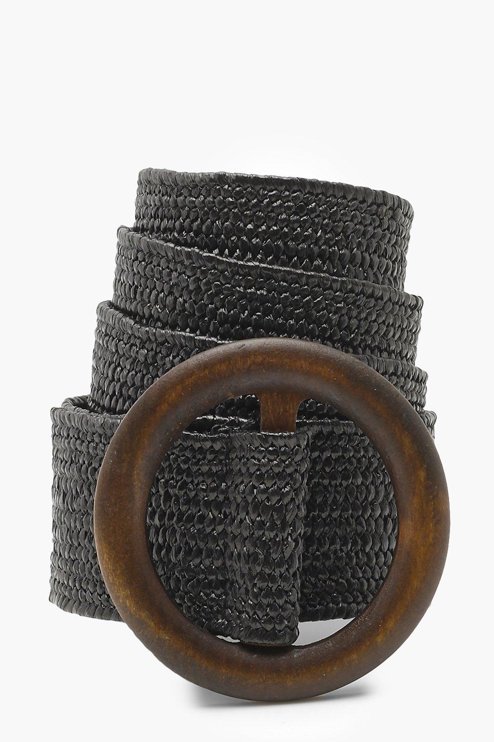 wood belt buckle
