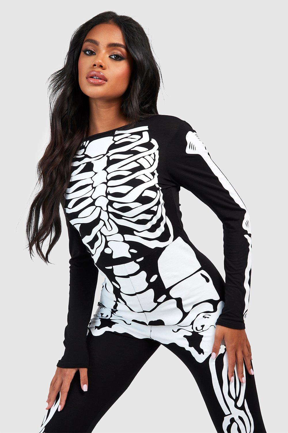 | Skelett Halloween Jumpsuit boohoo