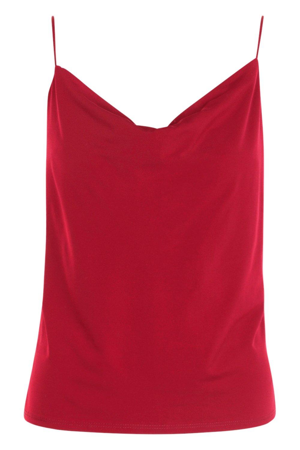 Cowl Neck Cami Top