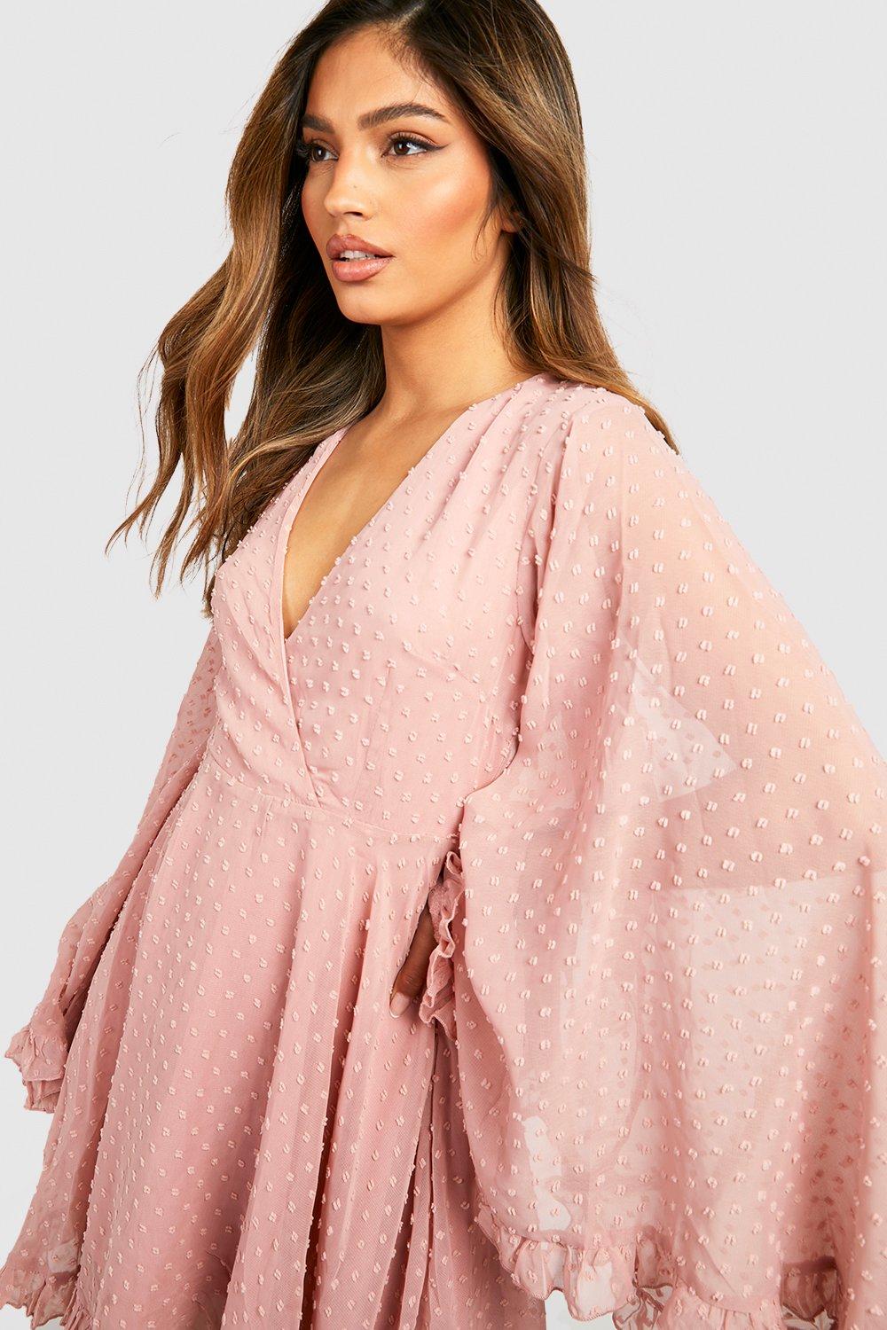 Wide shop sleeve dress