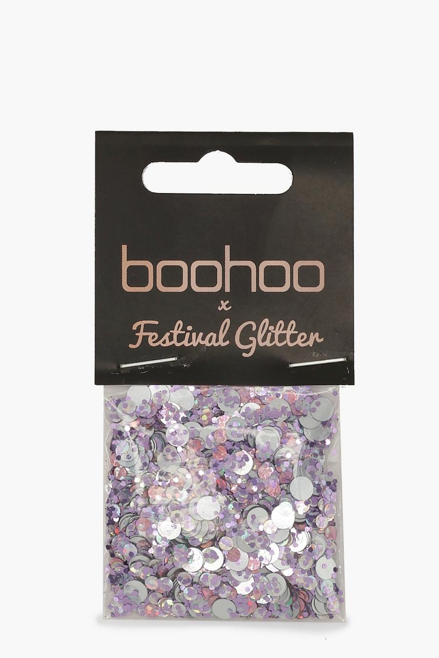 Multi Boohoo Festival Glitter Bag - Unicorn image number 1