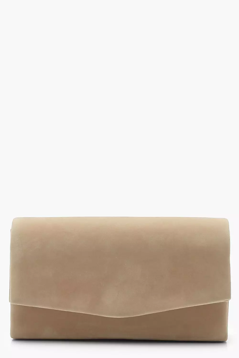 Taupe clutch clearance bag