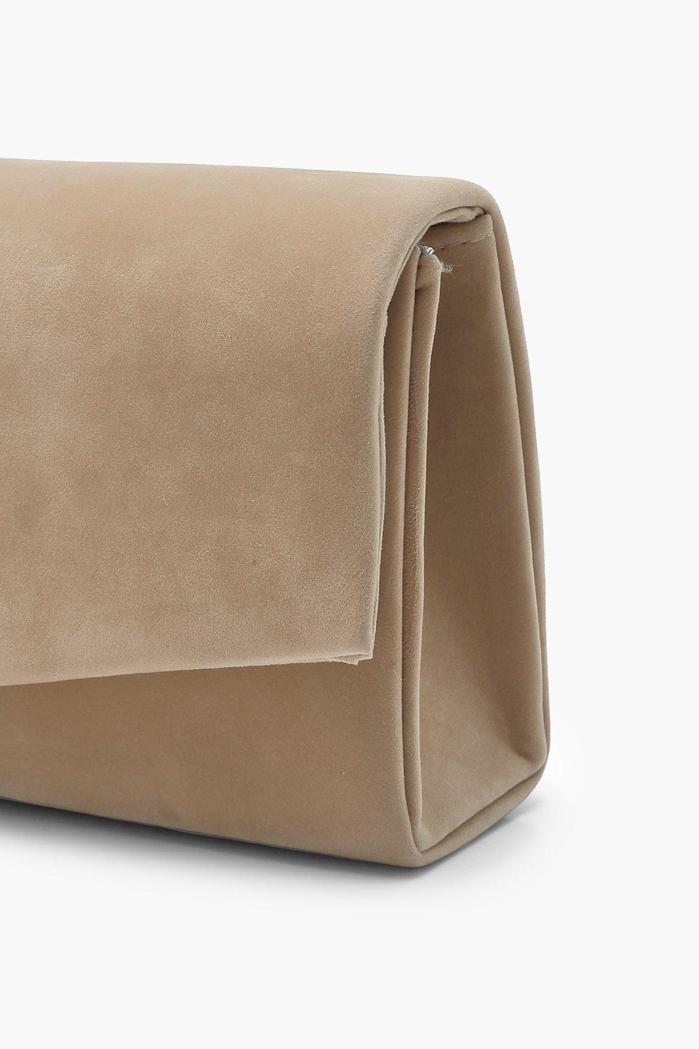 Taupe clutch bag discount uk