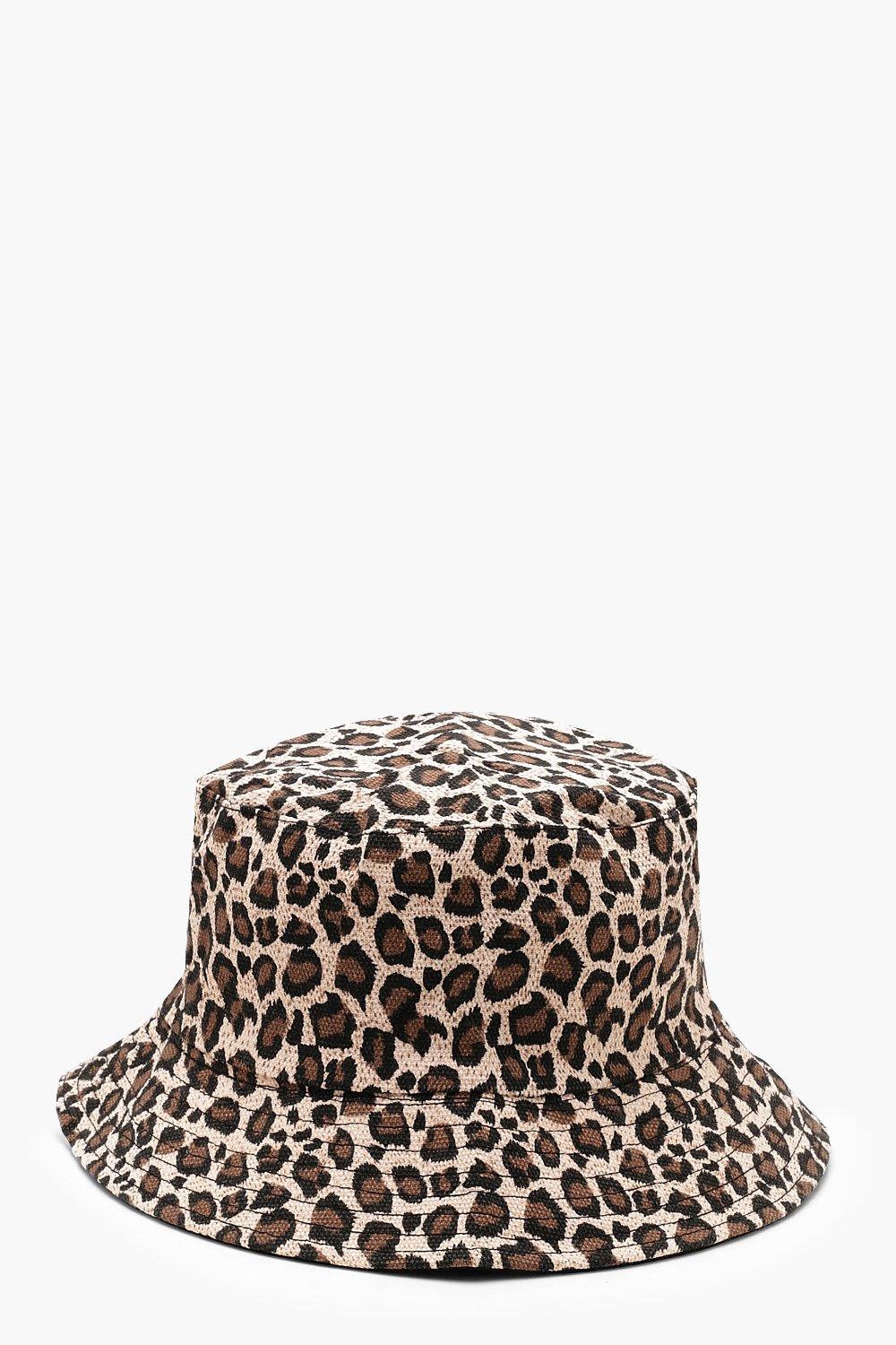 leopard bucket hat